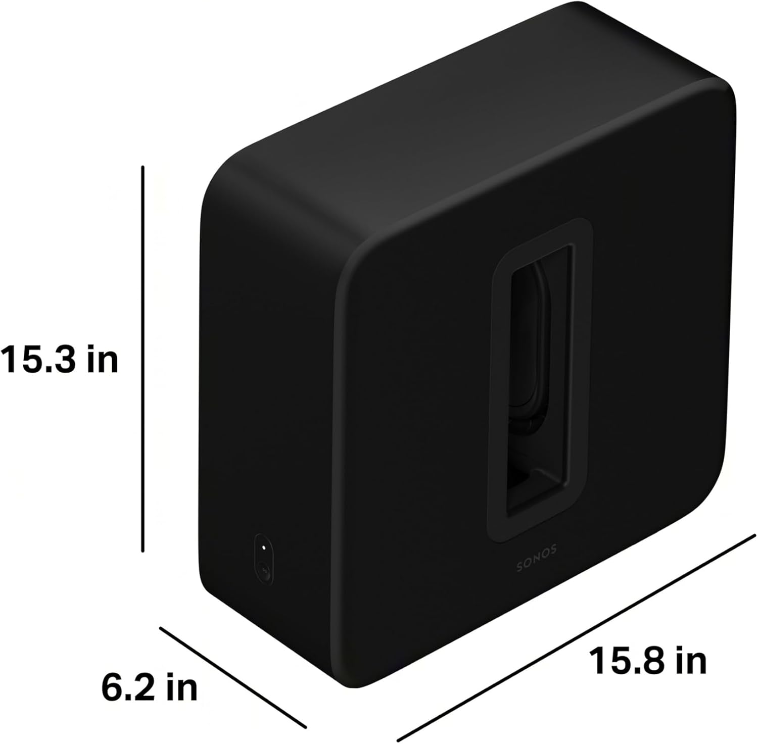 Sonos Sub 4 - Wireless Subwoofer - Black - Image 4